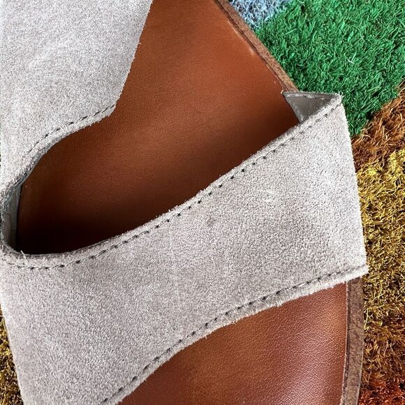 1. State Sandals Size 6.5 Tan Slingback Adjustable Straps Buckle Nordstrom - Picture 7 of 8